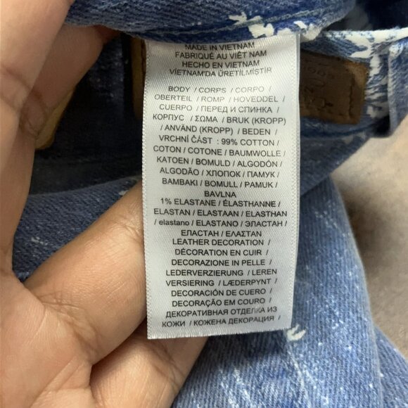 Polo Ralph Lauren Jeans Womens 26 High Rise Slim Fit Floral Print NWOT - Picture 9 of 14